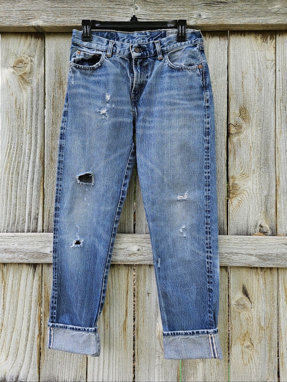 Levi's (1967) 505-0217 Selvedge W/Big E Jeans - Picture 7 of 10